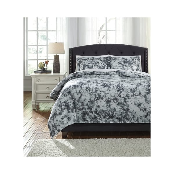 Shop Signature Design By Ashley Darra 3pc Queen Duvet Cover Set