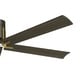preview thumbnail 3 of 4, Minka Aire Clean Rubbed Bronze Brass 5 Blade 60 Inch LED Celing Fan