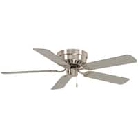 Shop Transitional Brushed Nickel Ceiling Fan - Free Shipping Today ...