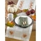 preview thumbnail 3 of 1, Autumn Design Poly And Linen Blend Runner