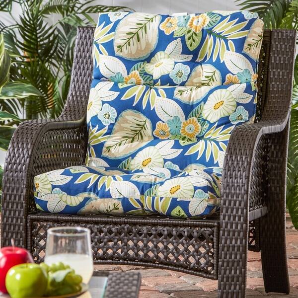 Shop Eaglehardt 22 Inch X 44 Inch Outdoor High Back Chair Cushion By Havenside Home 22w X 44l 22w X 44l Overstock 22751127