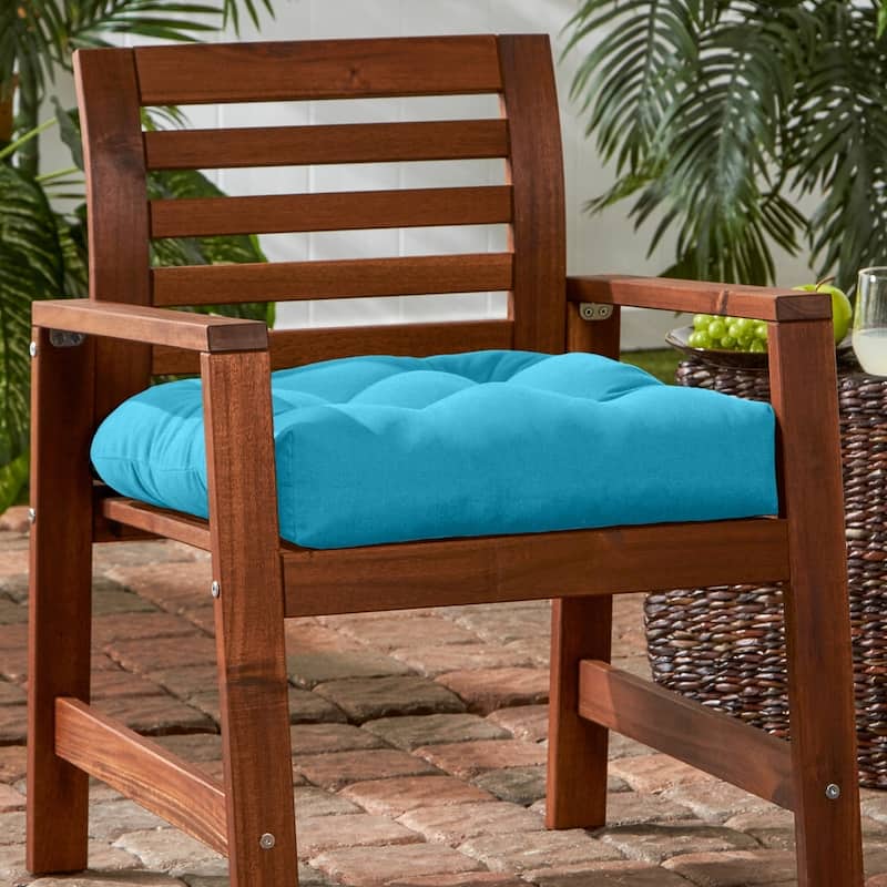 Sunbrella Tufted 20-inch Outdoor Chair Cushion