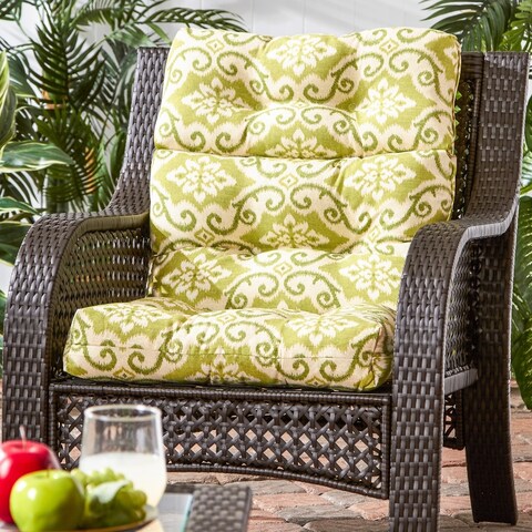 Cocoa Beach Outdoor High-back Chair Cushion by Havenside Home - 22w x 44l