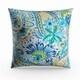 preview thumbnail 4 of 9, Christiansen Paisley Outdoor Throw Pillow (Set of 2) by Havenside Home - 17w x 17l