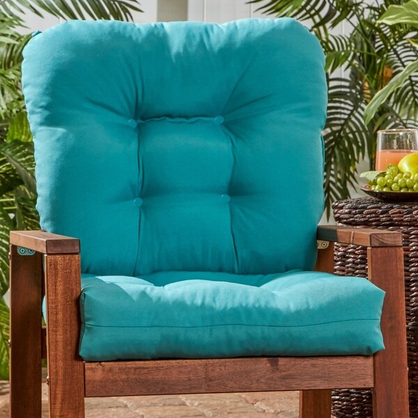 teal chair cushions