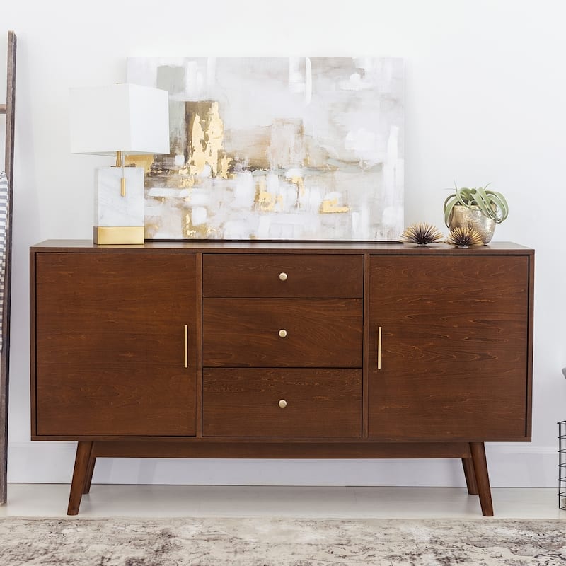 Middlebrook Saltor 60-inch Buffet Sideboard - Walnut