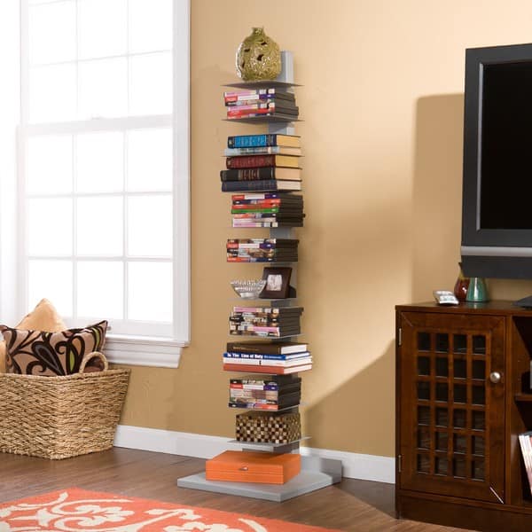 Shop Porch Den Denargo Spine Book Tower On Sale Overstock