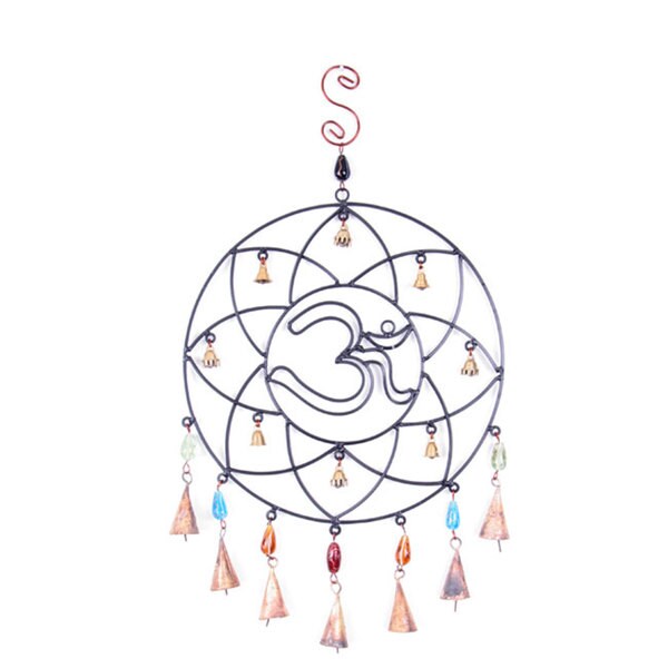 Handmade Iron Om Wind Chime India Free Shipping On Orders Over Handmade Iron Om Wind Chime India