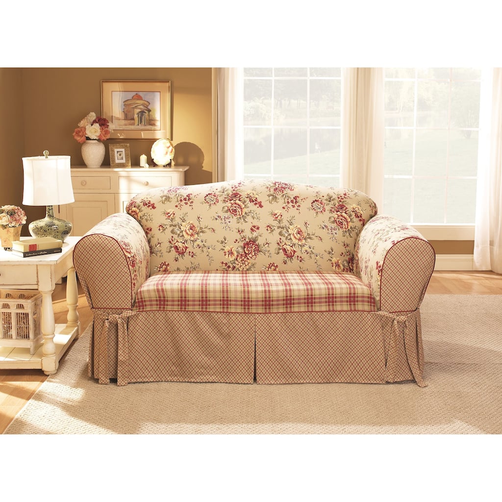 Sure Fit Lexington Washable Loveseat Slipcover