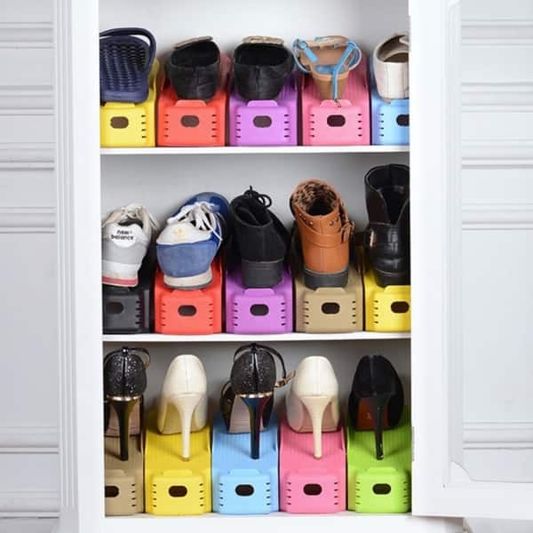 Modern Double Cleaning Storage Shoes Rack Shoes Organizer Stand