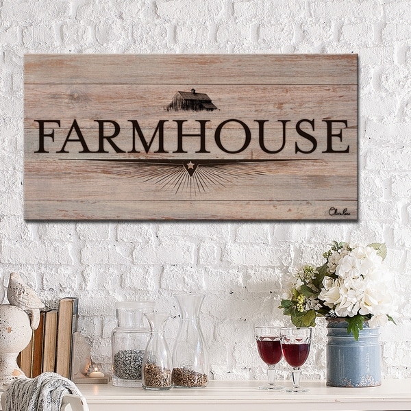 Shop Ready2HangArt Rustic 'Farmhouse I' Wrapped Canvas