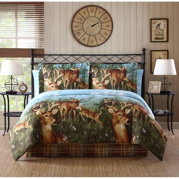 Shop Mountain Ridge Deer Creek Bed In A Bag Comforter Set Free