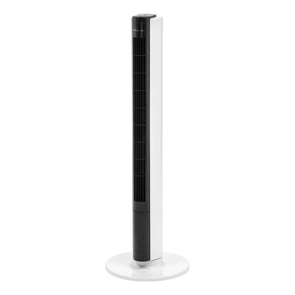 Woozoo 40" Tower Fan Oscillating with Remote and Timer White/Black