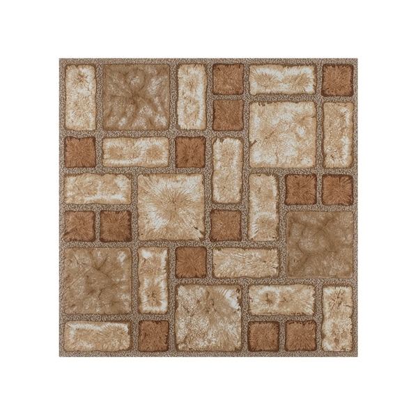 Portfolio 12x12 2.0mm Self Adhesive Vinyl Floor Tile ...