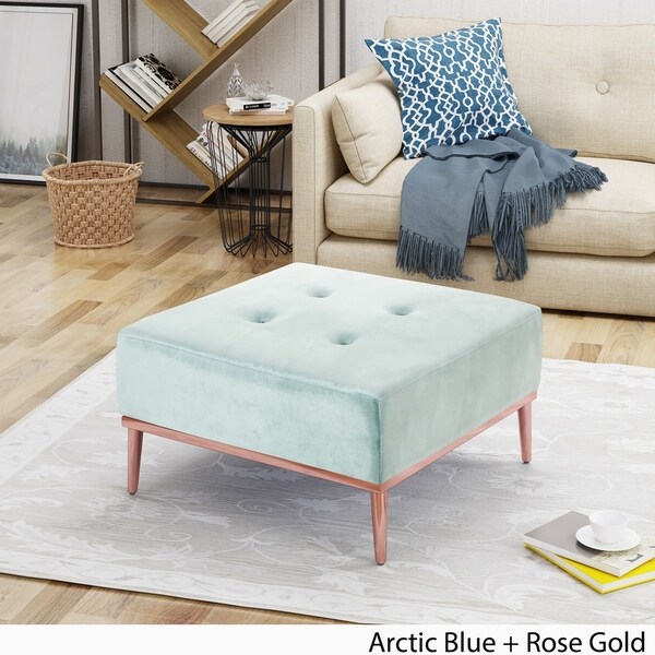 Rose gold footstool hotsell
