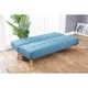 Abbyson Carson Mid Century Fabric Tufted Convertible Futon Sleeper Sofa - Thumbnail 5