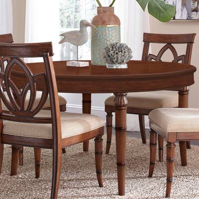 Copper Grove Reichenhall Round Wood Dining Table