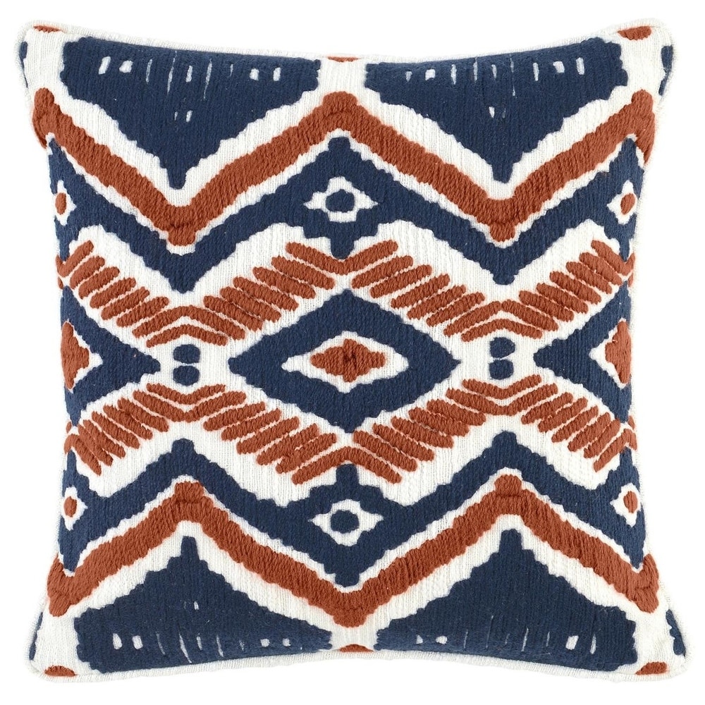 Yana Embroidered 18 inch Throw Pillow 18 inch Creek Throw Pillow Shell (Hot