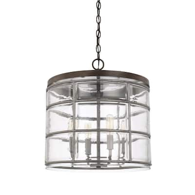 Colby 4-light Urban Grey Pendant