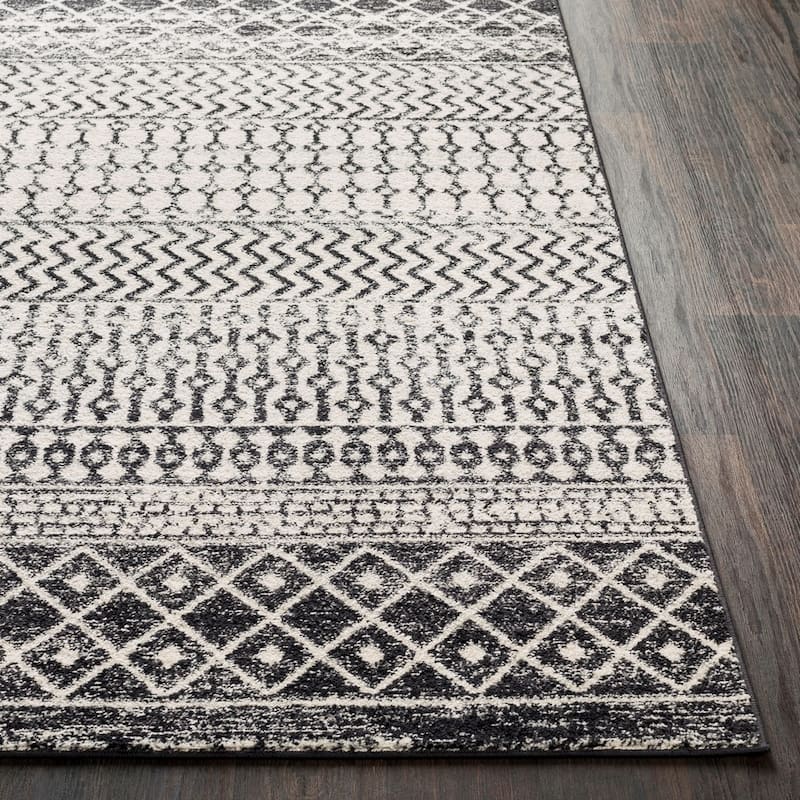Livabliss Edie Bohemian Geometric Area Rug