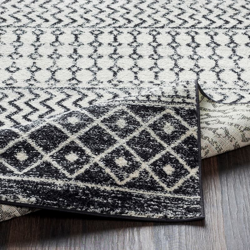 Livabliss Edie Bohemian Geometric Area Rug