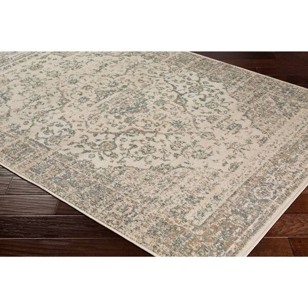 Shop Carson Teal Camel Vintage Traditional Area Rug 7 10 X 10 3 On Sale Overstock 22798836