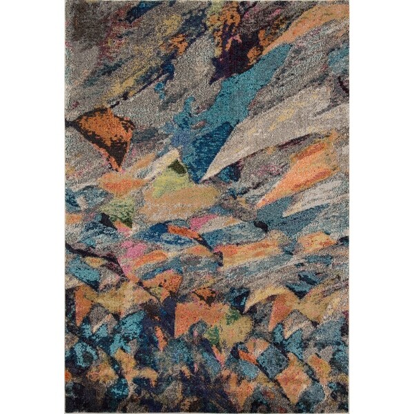 Momeni Casa Machine Made Polypropylene Multi Area Rug - 5'3" x 7'6"