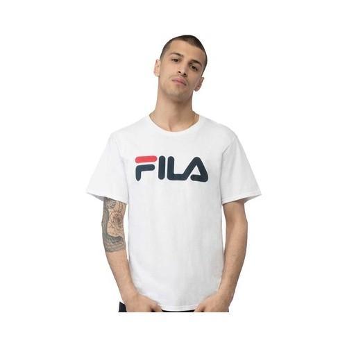 Shop Men's Fila FILA Logo Tee White/Combo 1 - On Sale - Free Shipping ...