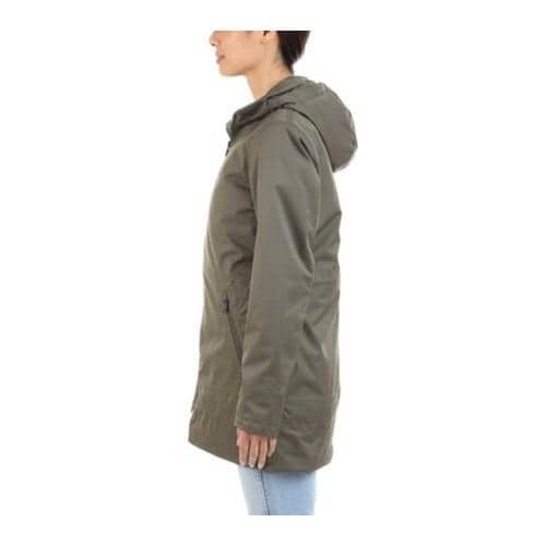 north face ancha parka green