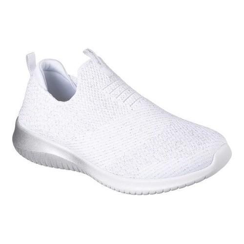 skechers ultra flex silver