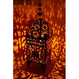 Handmade Marrakech Hurricane Lantern (Morocco)