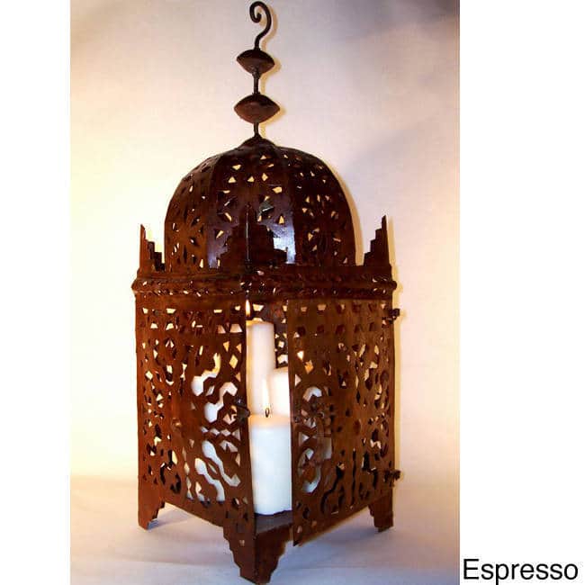Handmade Marrakech Hurricane Lantern (Morocco)