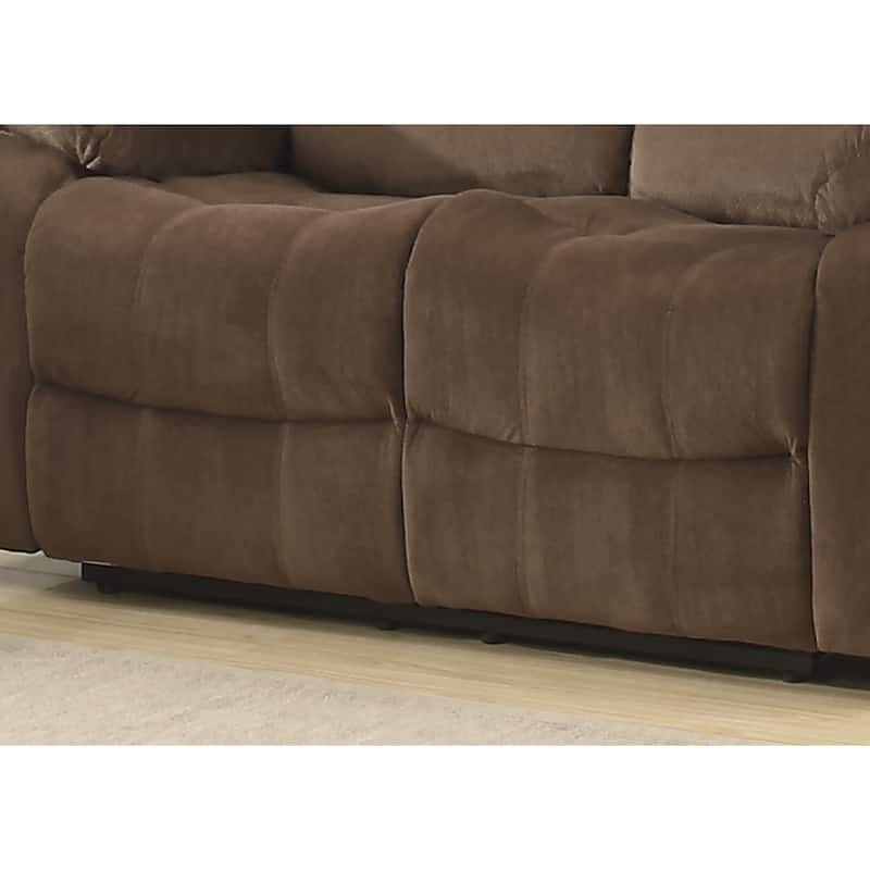 Copper Grove Shademill Brown Reclining Loveseat