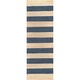 preview thumbnail 7 of 25, nuLOOM Handmade Flatweave Jute Striped Area Rug