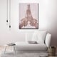 preview thumbnail 1 of 6, The Curated Nomad 'Namaste' Inspirational Canvas Art by Olivia RosePink