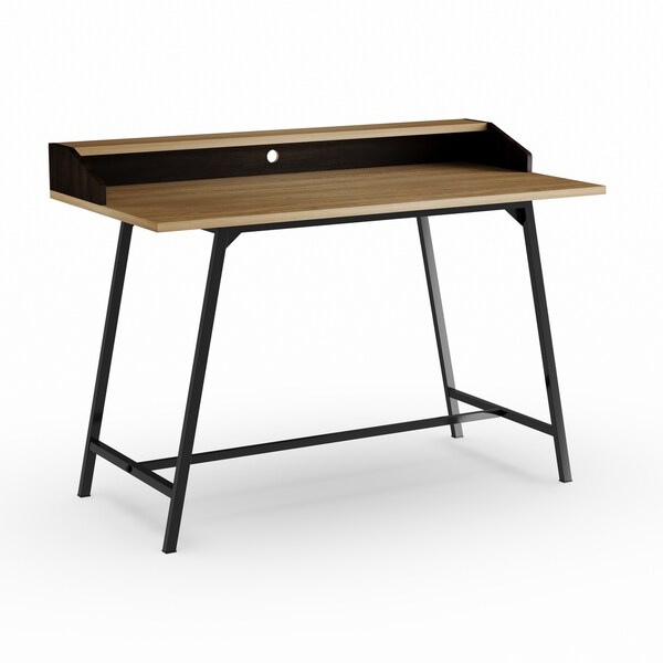 Shop Carbon Loft Paul Rustic Tiered Desk Free Shipping Today