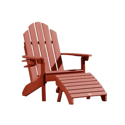 Mandalay Outdoor Chair, Cupholder, and Folding Ottoman