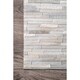preview thumbnail 5 of 13, Nuloom Handmade Natural Patchwork Cowhide Leather Rug