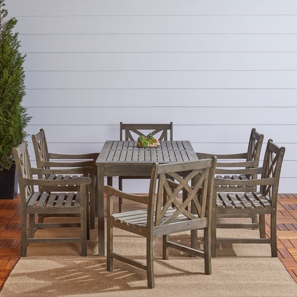 Shop Havenside Home Surfside Eco Friendly 7 Piece Hand Scraped