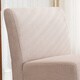 Porch & Den Lamar Fabric, Wood Armless Slipper Chair - Thumbnail 15