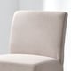 Porch & Den Lamar Fabric, Wood Armless Slipper Chair - Thumbnail 12