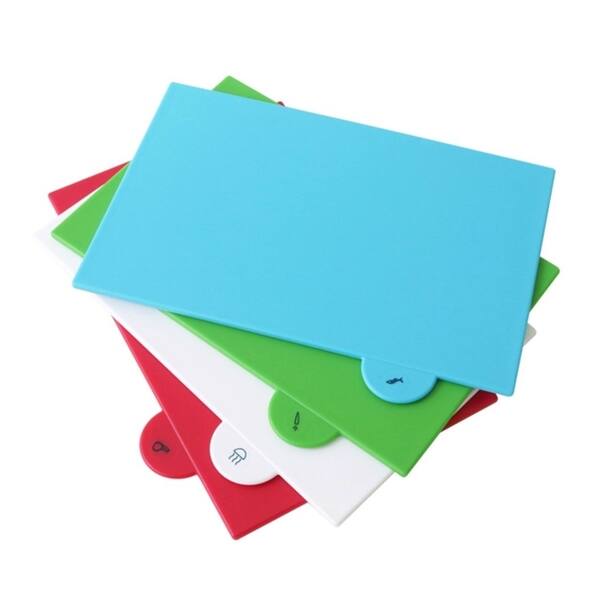 Kitchen Plastic Flexible Bendable Slicing Dicing Cutting Chopping Board Mat  Blue - Bed Bath & Beyond - 17588829