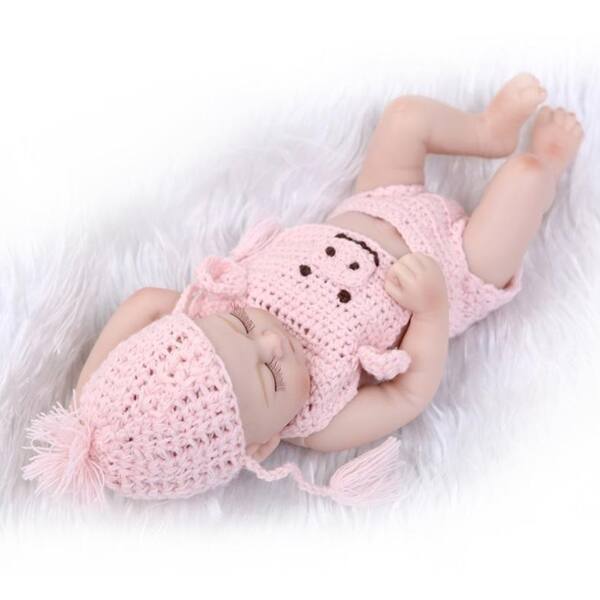 Shop Simulation Baby Reborn Doll Full Silicone Sleeping Shop Simulation Baby Reborn Doll Full Silicone Sleeping