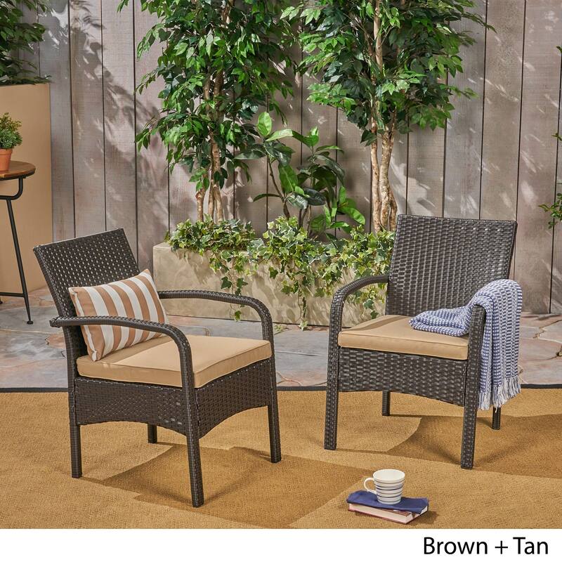 Cordoba Outdoor Wicker Club Chair by Christopher Knight Home