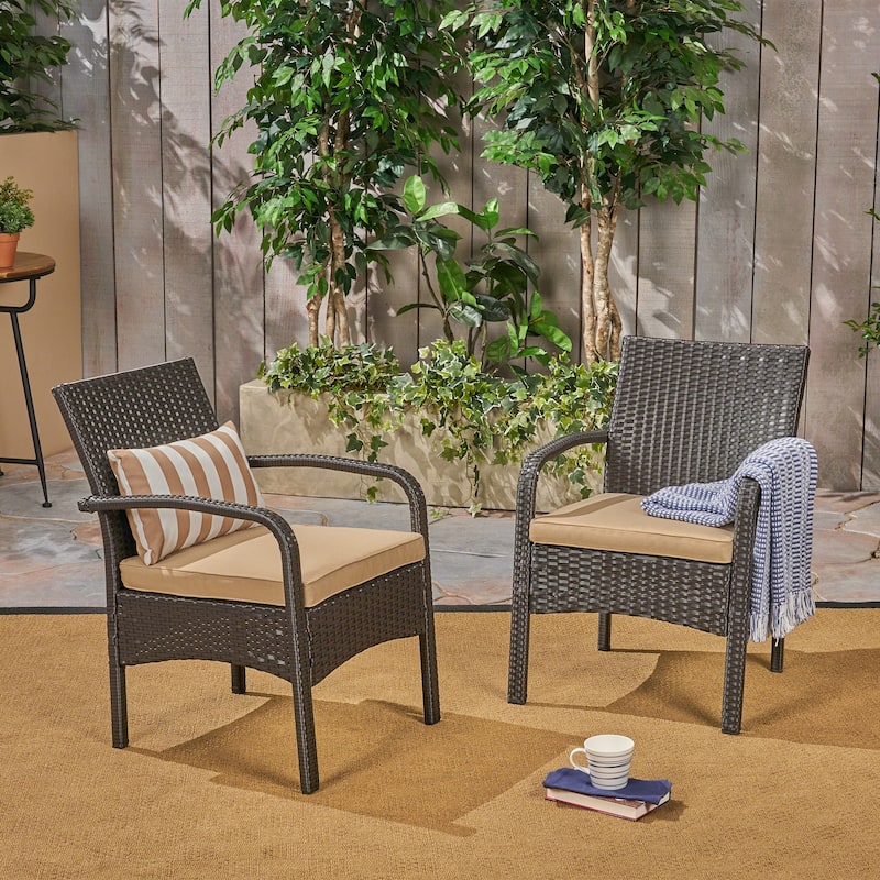 Cordoba Outdoor Wicker Club Chair by Christopher Knight Home