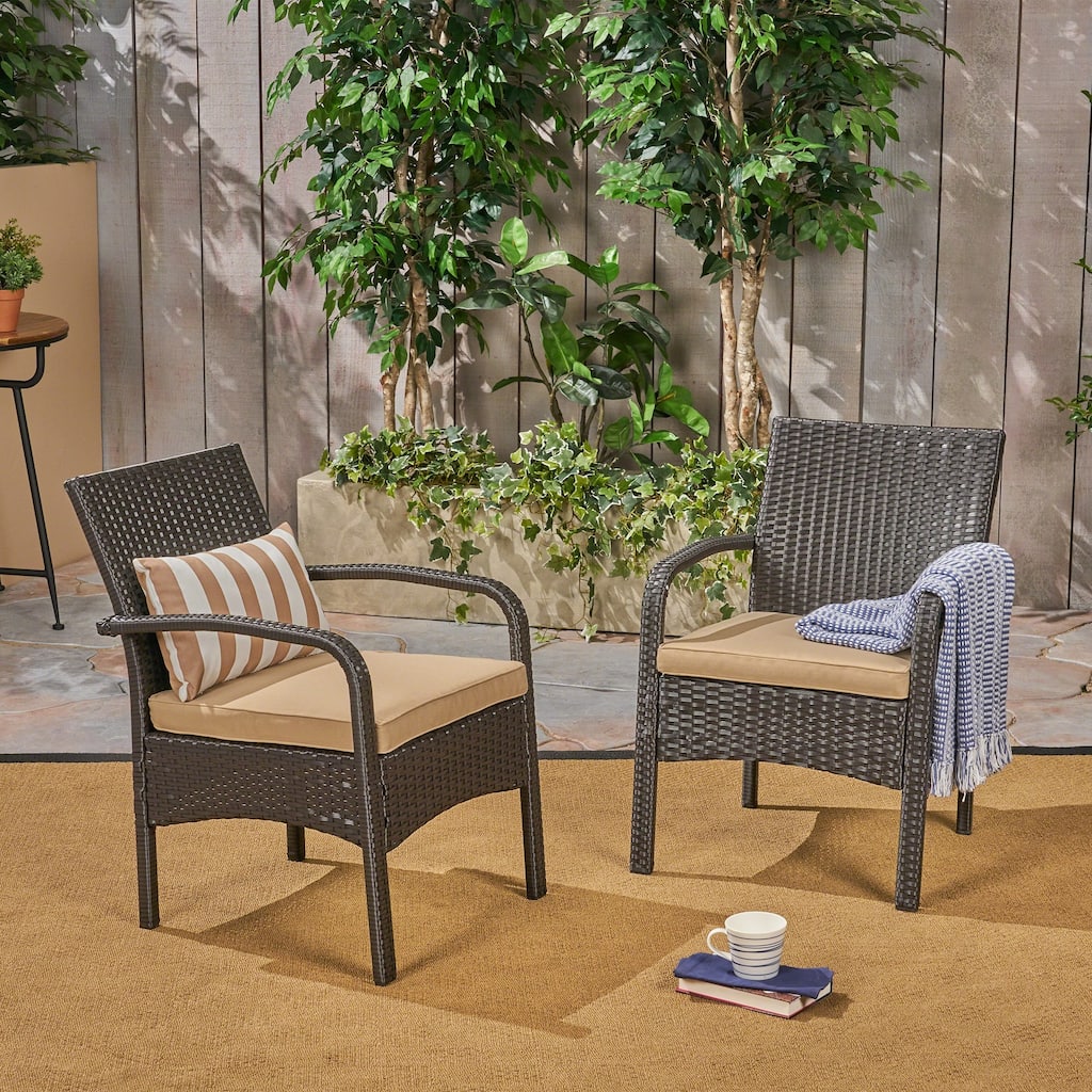Cordoba Outdoor Wicker Club Chair by Christopher Knight Home