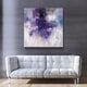 ArtWall's Violet Rain Gallery Wrapped Canvas - Bed Bath & Beyond - 22803422