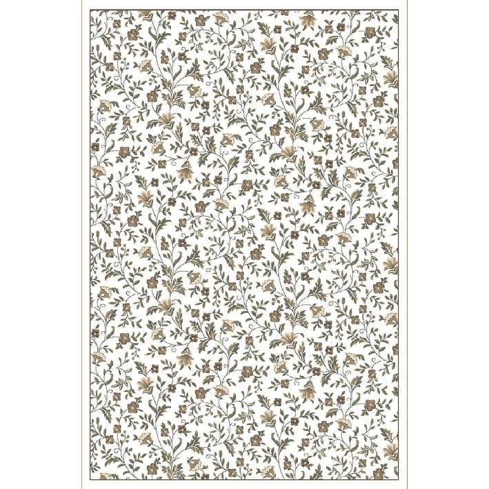 Admire Home Living Plaza Traditional Floral Pattern Area Rug