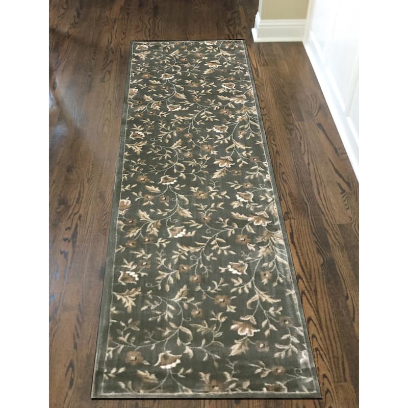 Admire Home Living Plaza Traditional Floral Pattern Area Rug