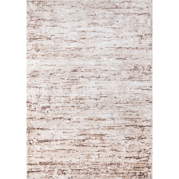 Momeni Cannes Machine Made Tencel Beige Area Rug